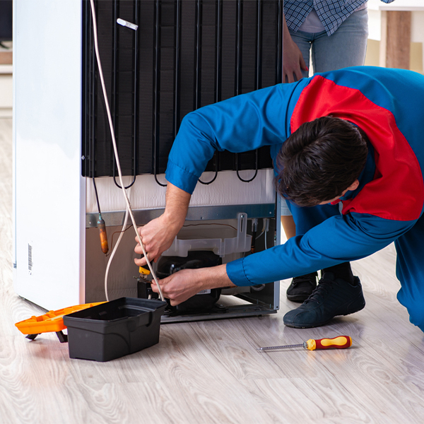 how much do you charge for refrigerator repair services in Columbiaville